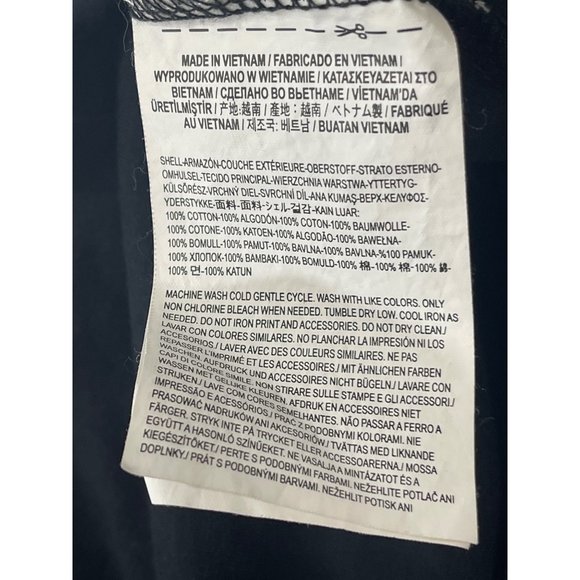 Vans Women's Black Long Sleeve T-shirt Cropped checker size Small pre-owned - Picture 11 of 11